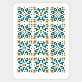 Portuguese Tile Pattern Sticker